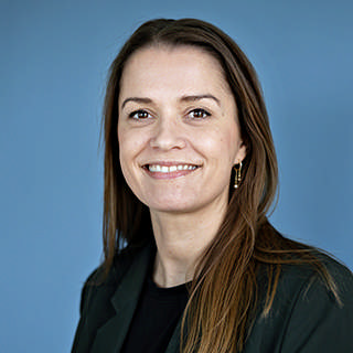 Dekorativt billede af teamleder Joan Nørremark